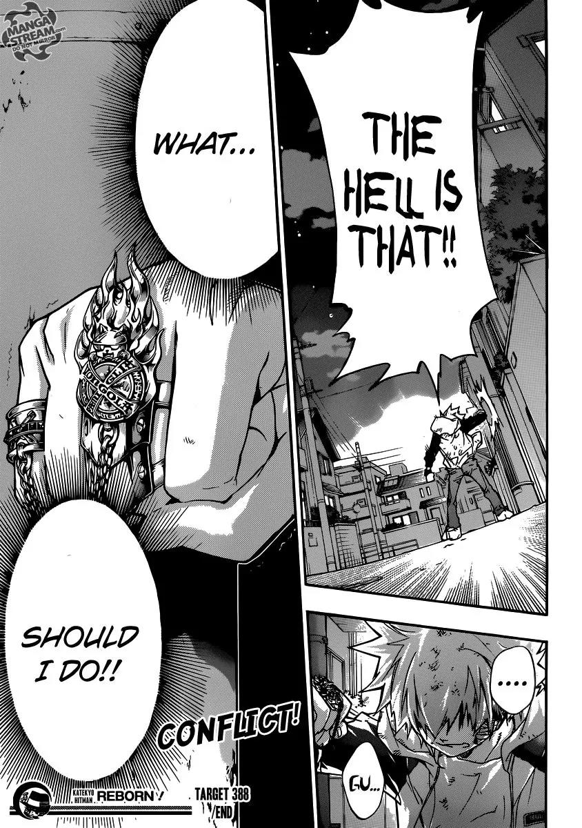 Kateikyoushi Hitman Reborn! Chapter 388 page 17 - Chapter 388: Predicament
