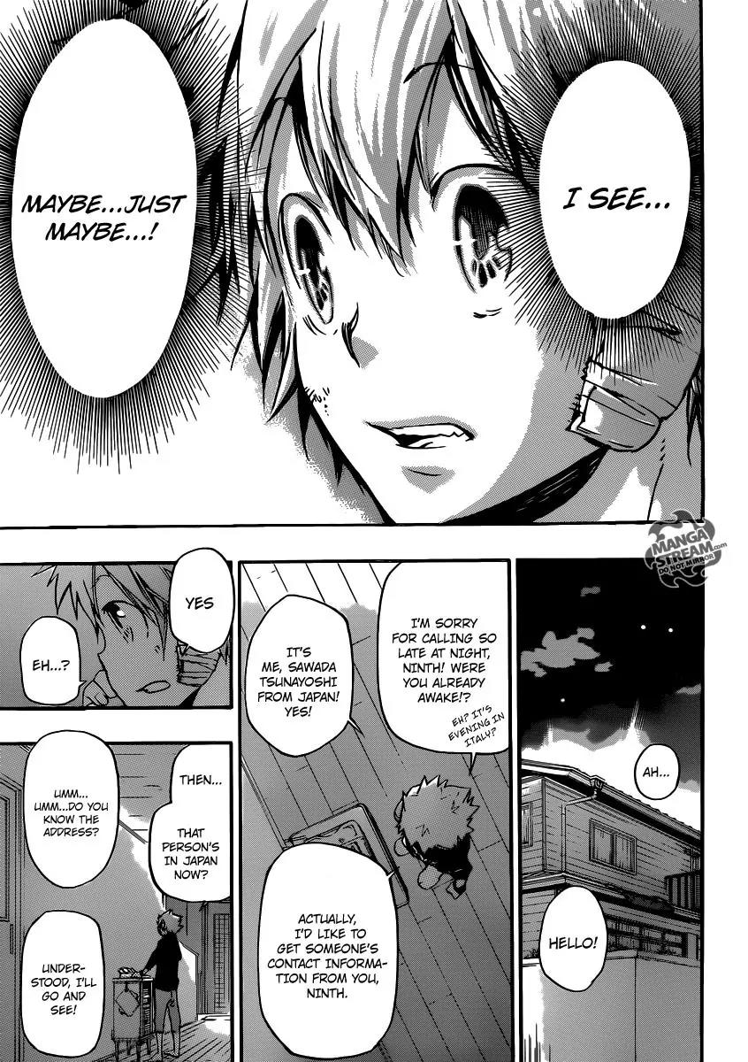 Kateikyoushi Hitman Reborn! Chapter 389 page 14 - Chapter 389: Tsuna Moves