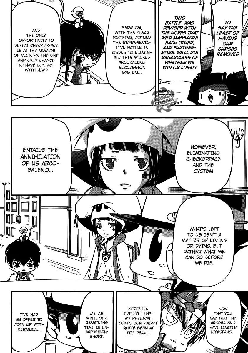 Kateikyoushi Hitman Reborn! Chapter 389 page 7 - Chapter 389: Tsuna Moves