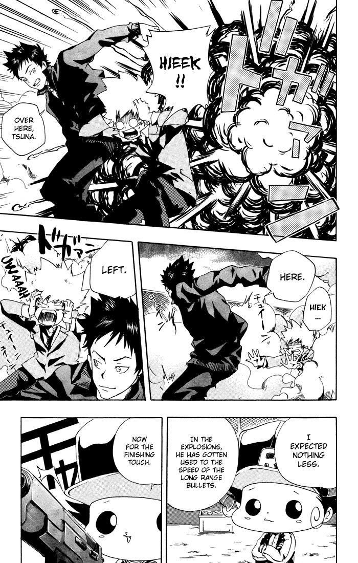 Kateikyoushi Hitman Reborn! Chapter 39 page 15 - Chapter 39: Yamamoto's Training
