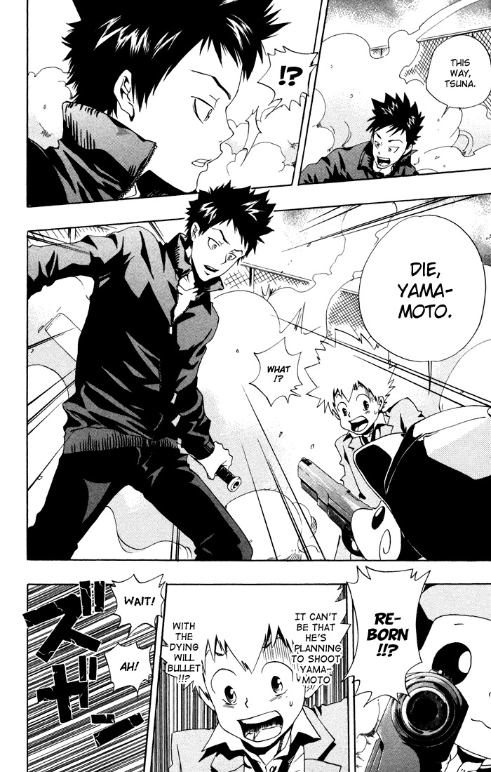Kateikyoushi Hitman Reborn! Chapter 39 page 16 - Chapter 39: Yamamoto's Training