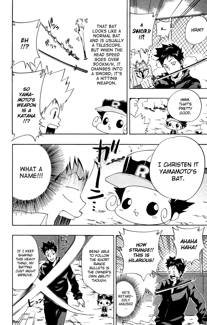 Kateikyoushi Hitman Reborn! Chapter 39 page 18 - Chapter 39: Yamamoto's Training