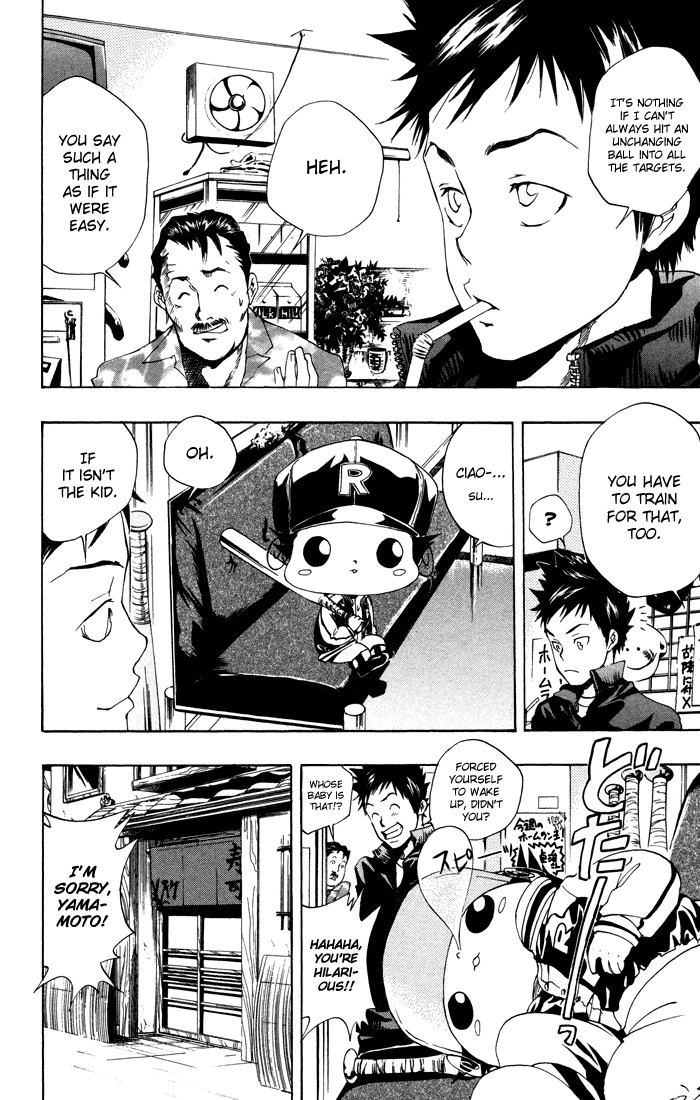 Kateikyoushi Hitman Reborn! Chapter 39 page 4 - Chapter 39: Yamamoto's Training