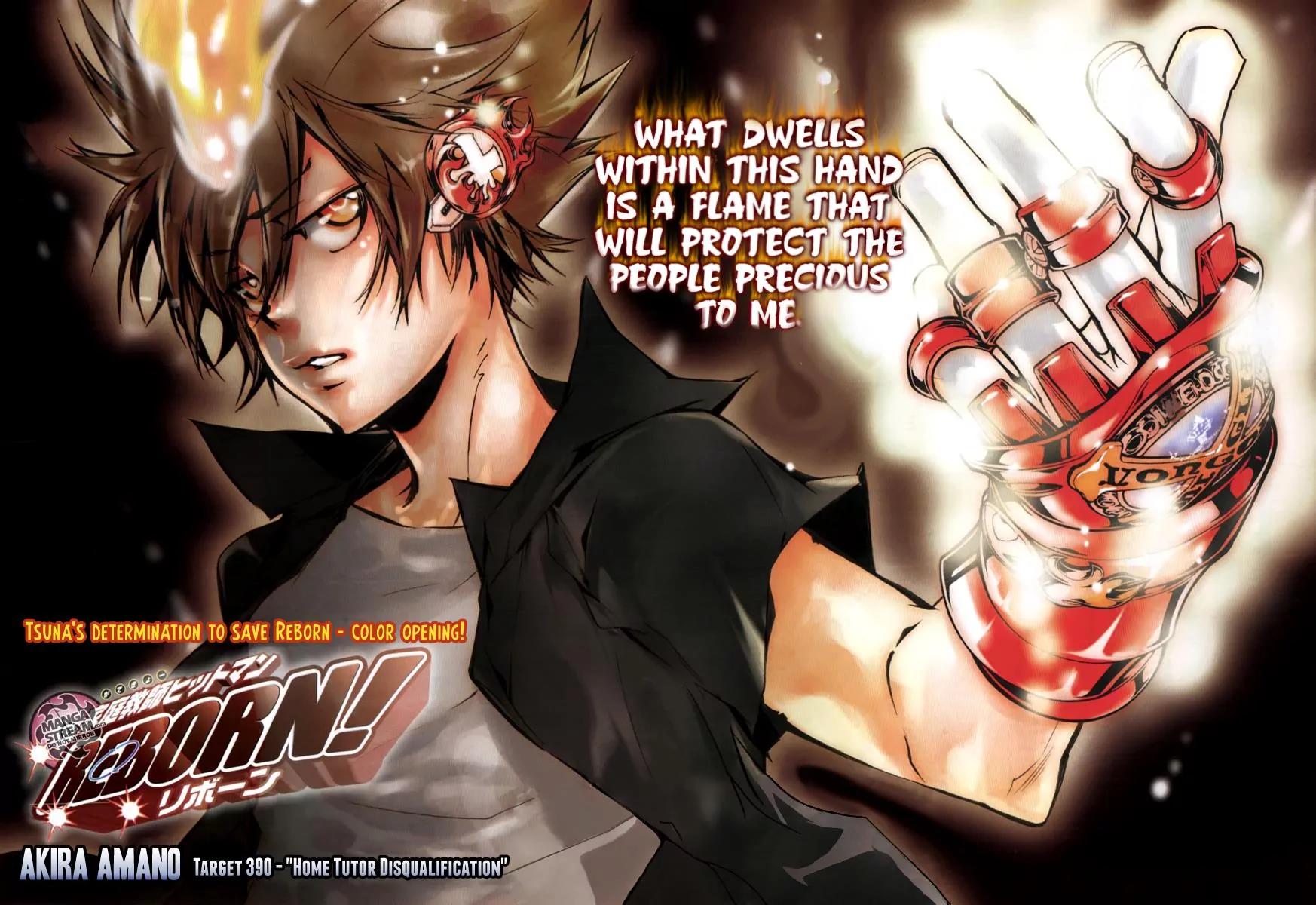 Kateikyoushi Hitman Reborn! Chapter 390 page 1 - Chapter 390: Home Tutor Disqualification