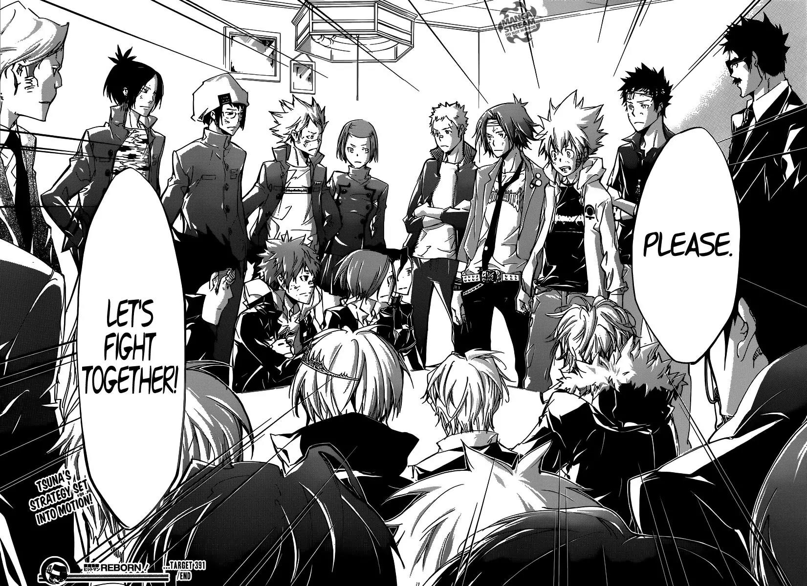 Kateikyoushi Hitman Reborn! Chapter 391 page 17 - Chapter 391: Grand Convention