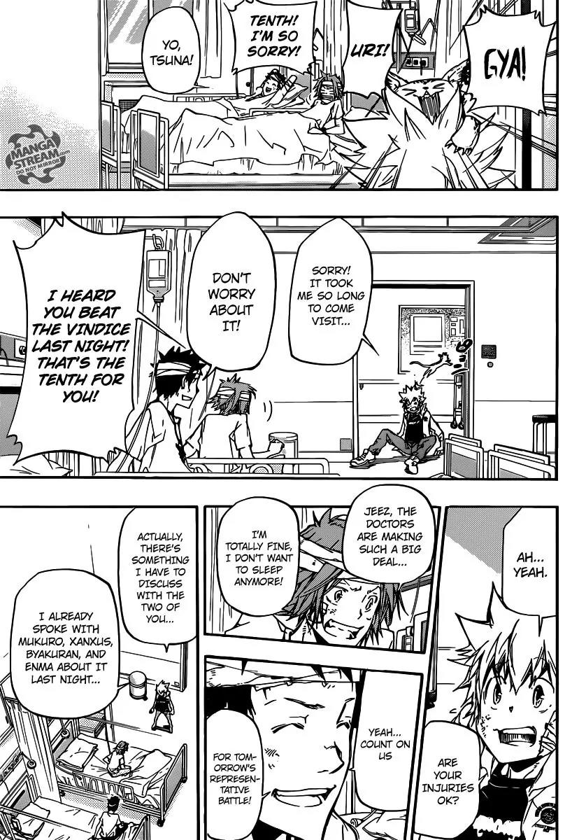 Kateikyoushi Hitman Reborn! Chapter 391 page 6 - Chapter 391: Grand Convention
