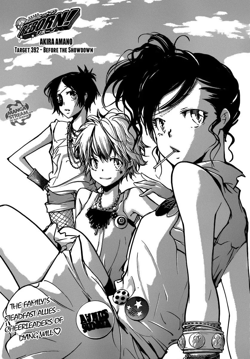 Kateikyoushi Hitman Reborn! Chapter 392 page 1 - Chapter 392: Before the Showdown