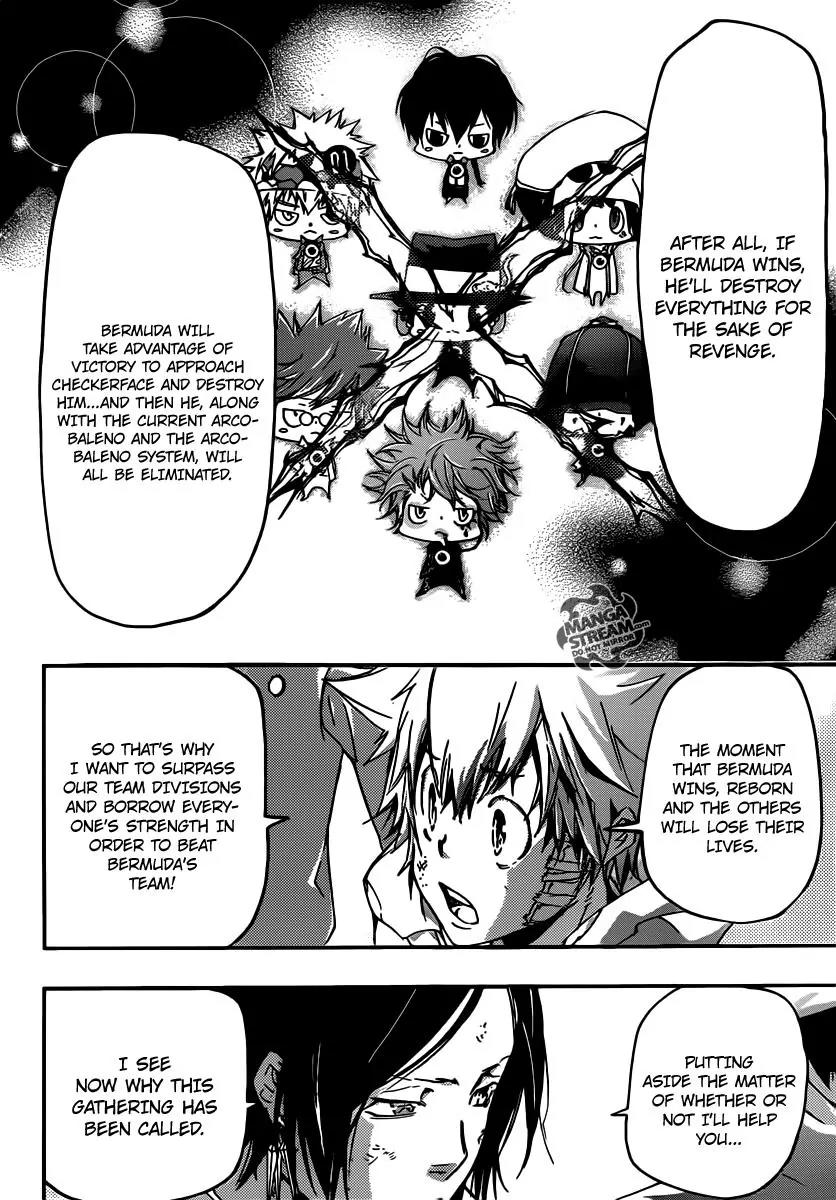 Kateikyoushi Hitman Reborn! Chapter 392 page 7 - Chapter 392: Before the Showdown