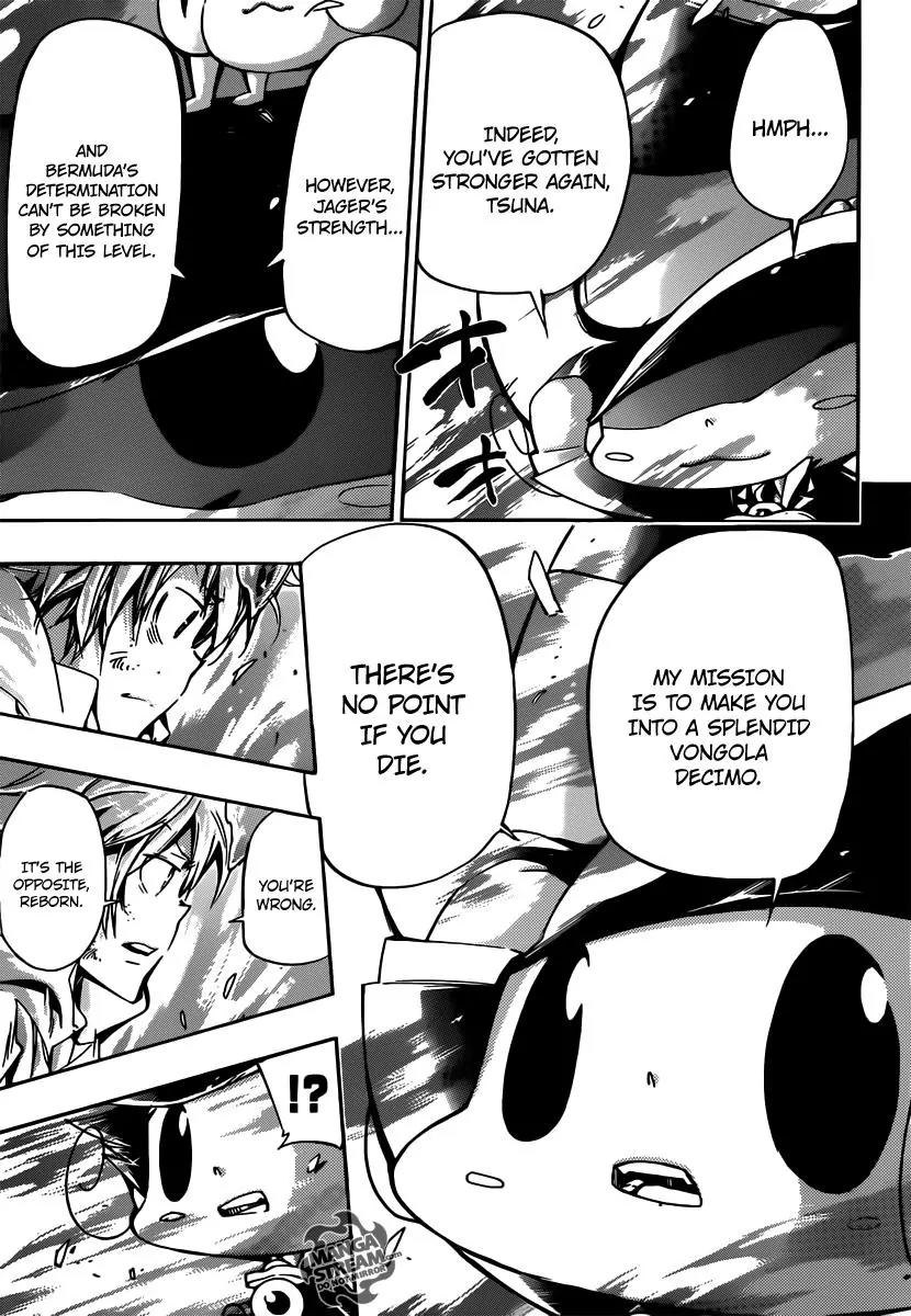 Kateikyoushi Hitman Reborn! Chapter 393 page 11 - Chapter 393: Tsuna's Persuasion