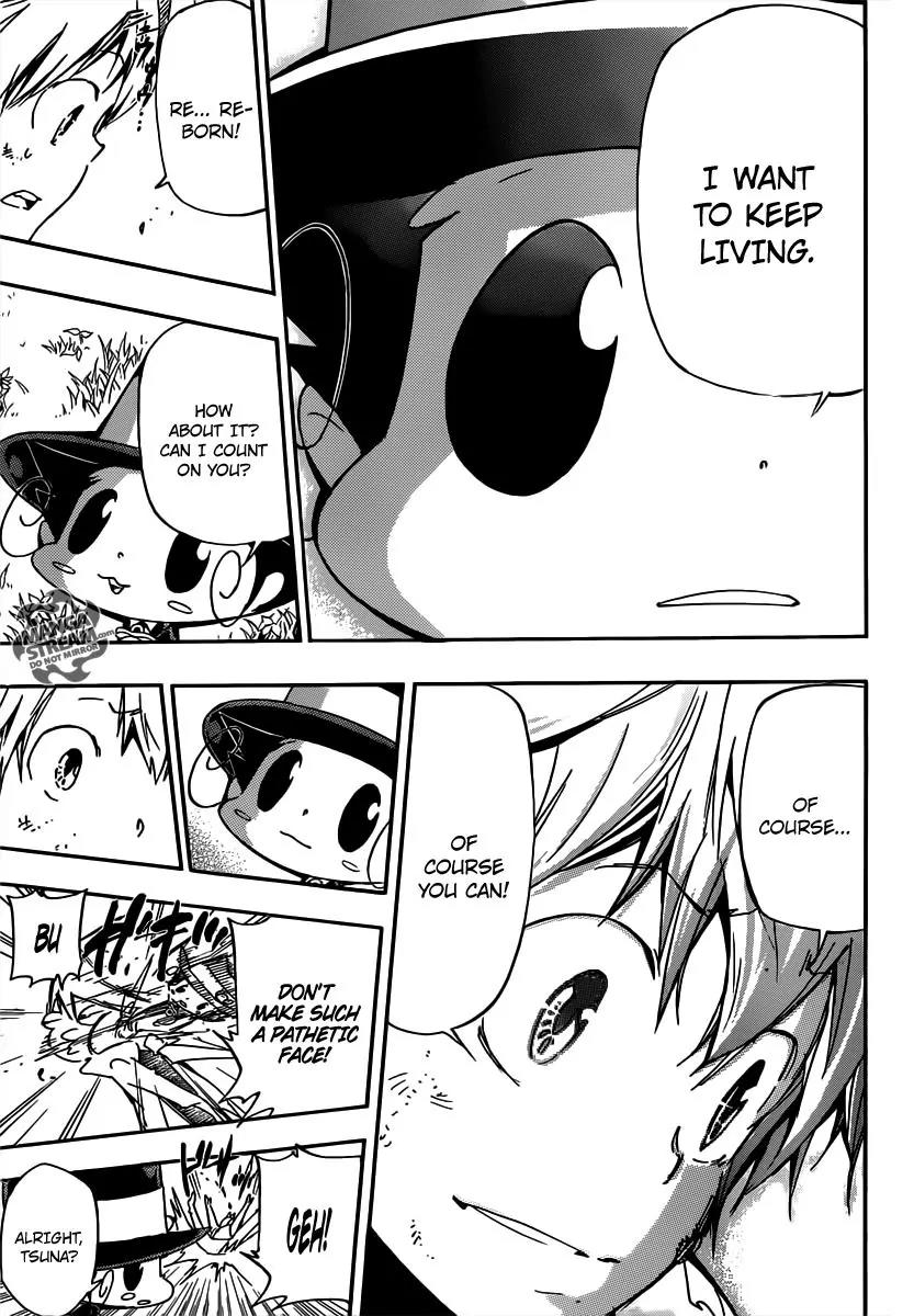 Kateikyoushi Hitman Reborn! Chapter 393 page 15 - Chapter 393: Tsuna's Persuasion