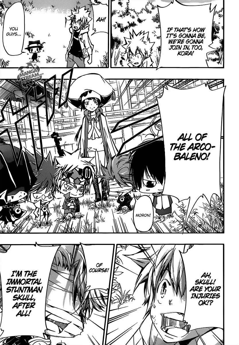 Kateikyoushi Hitman Reborn! Chapter 393 page 17 - Chapter 393: Tsuna's Persuasion