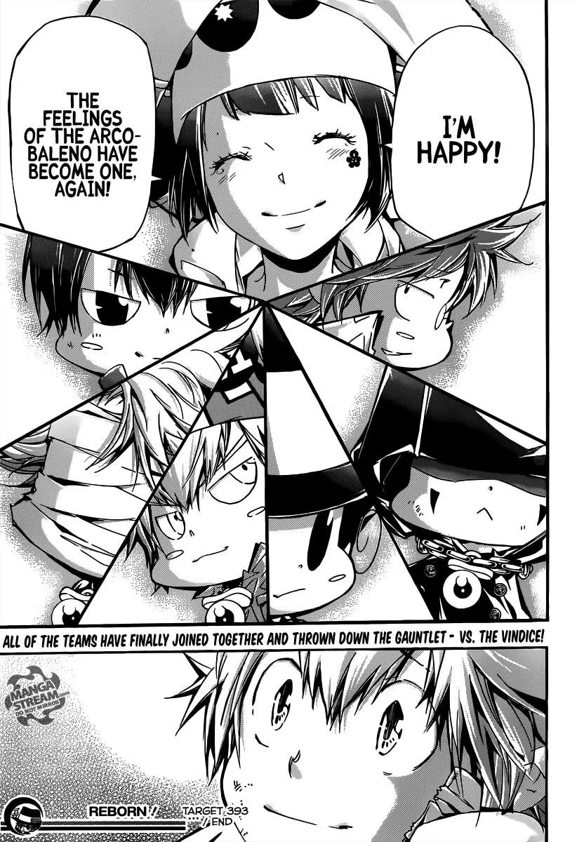 Kateikyoushi Hitman Reborn! Chapter 393 page 19 - Chapter 393: Tsuna's Persuasion
