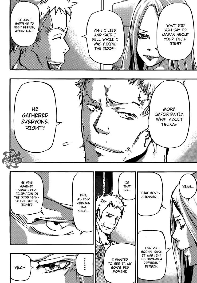 Kateikyoushi Hitman Reborn! Chapter 393 page 4 - Chapter 393: Tsuna's Persuasion