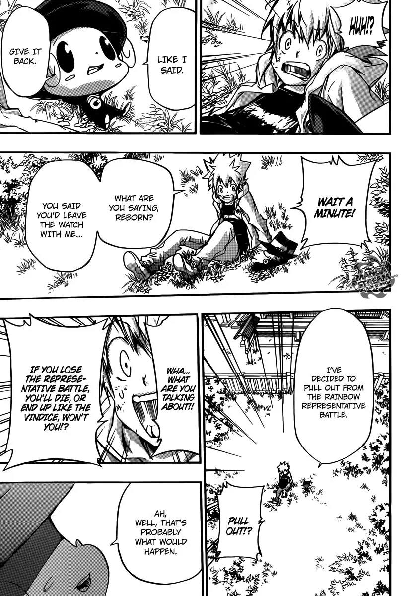 Kateikyoushi Hitman Reborn! Chapter 393 page 7 - Chapter 393: Tsuna's Persuasion