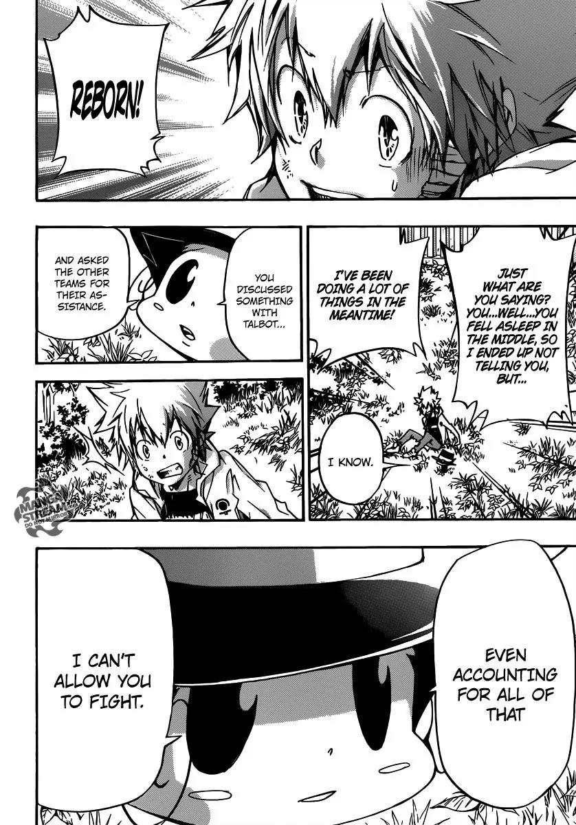 Kateikyoushi Hitman Reborn! Chapter 393 page 8 - Chapter 393: Tsuna's Persuasion