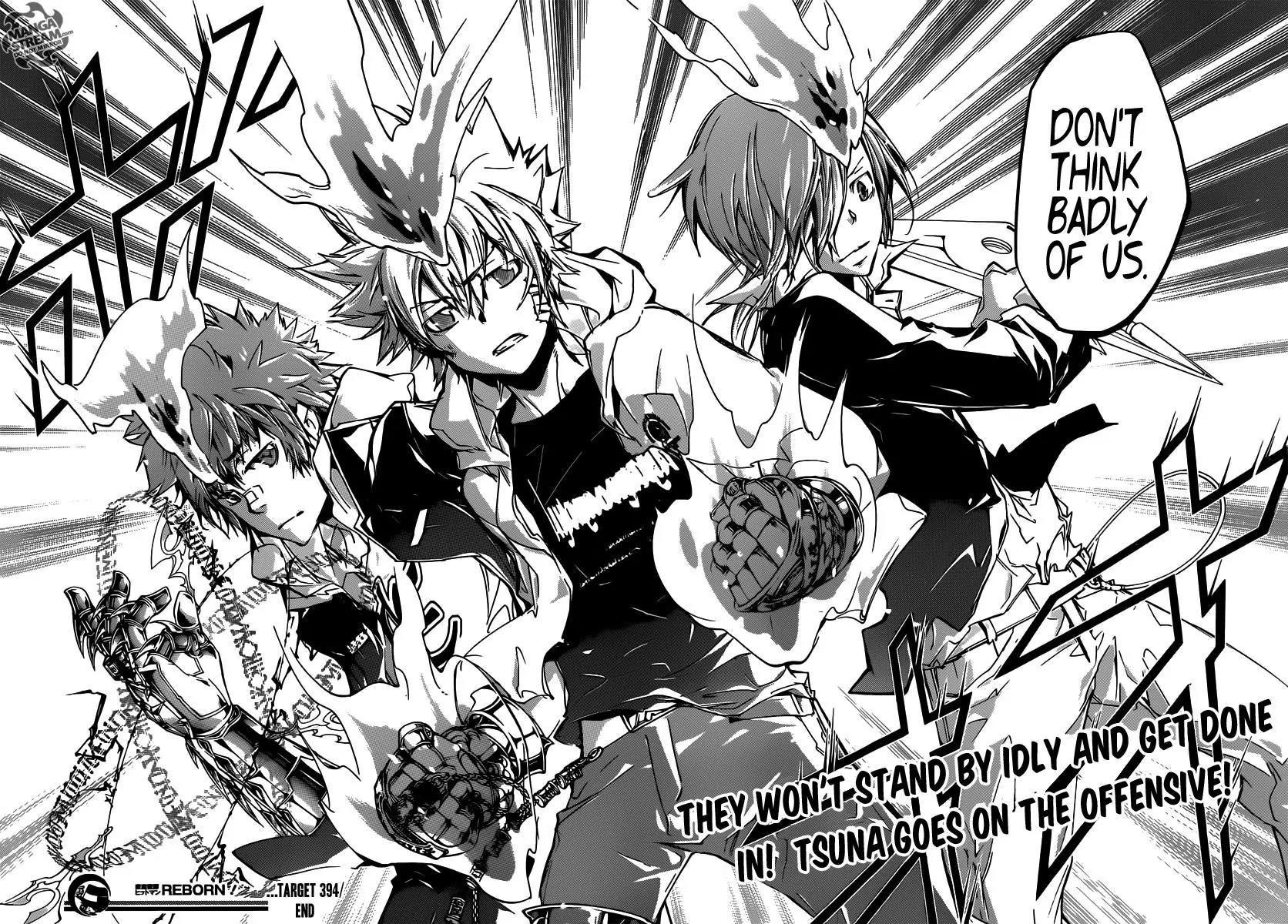 Kateikyoushi Hitman Reborn! Chapter 394 page 19 - Chapter 394: The Day of the Clash