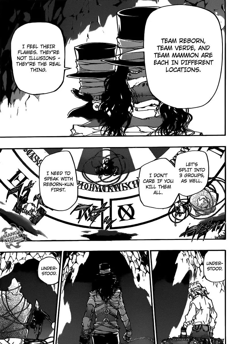 Kateikyoushi Hitman Reborn! Chapter 394 page 8 - Chapter 394: The Day of the Clash