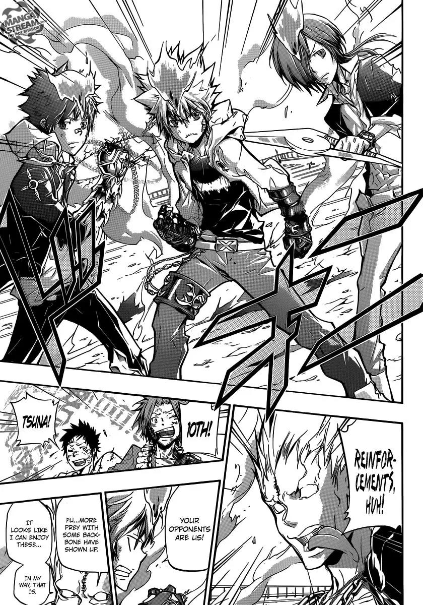 Kateikyoushi Hitman Reborn! Chapter 396 page 16 - Chapter 396: Allied Team