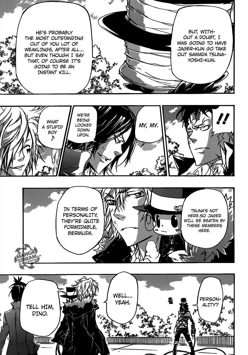 Kateikyoushi Hitman Reborn! Chapter 396 page 4 - Chapter 396: Allied Team