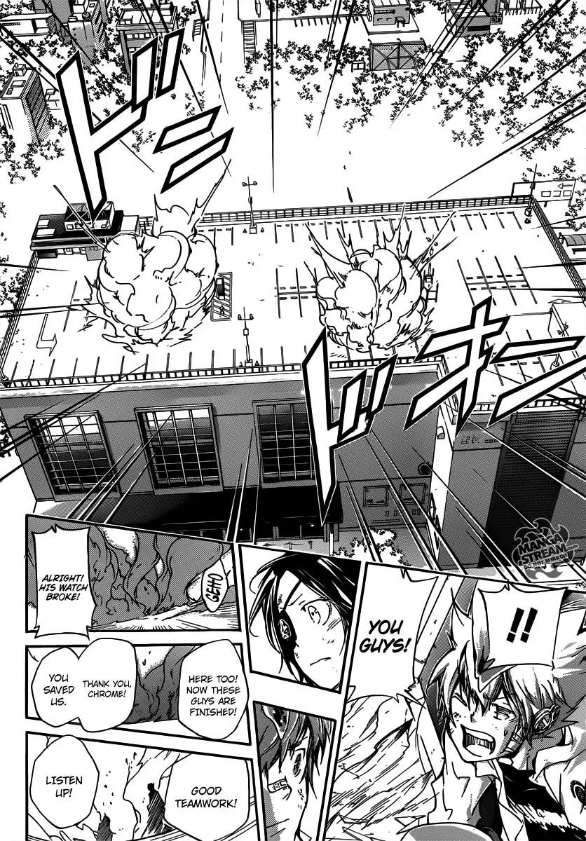 Kateikyoushi Hitman Reborn! Chapter 397 page 17 - Chapter 397: Vongola Strength