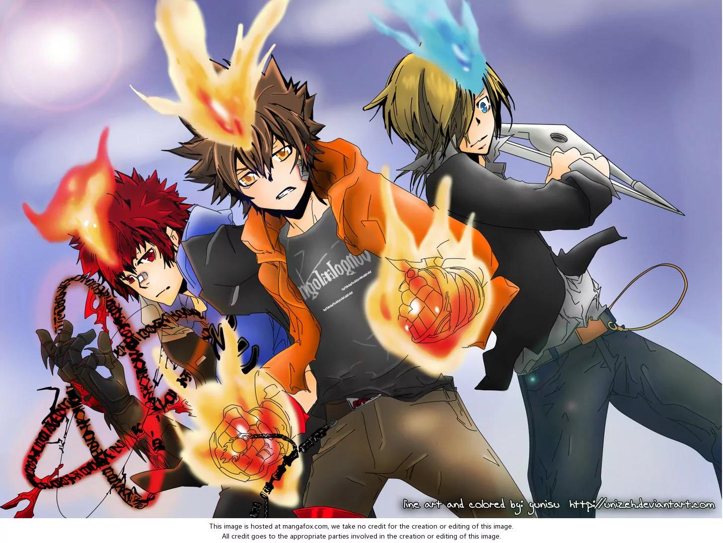 Kateikyoushi Hitman Reborn! Chapter 397 page 19 - Chapter 397: Vongola Strength