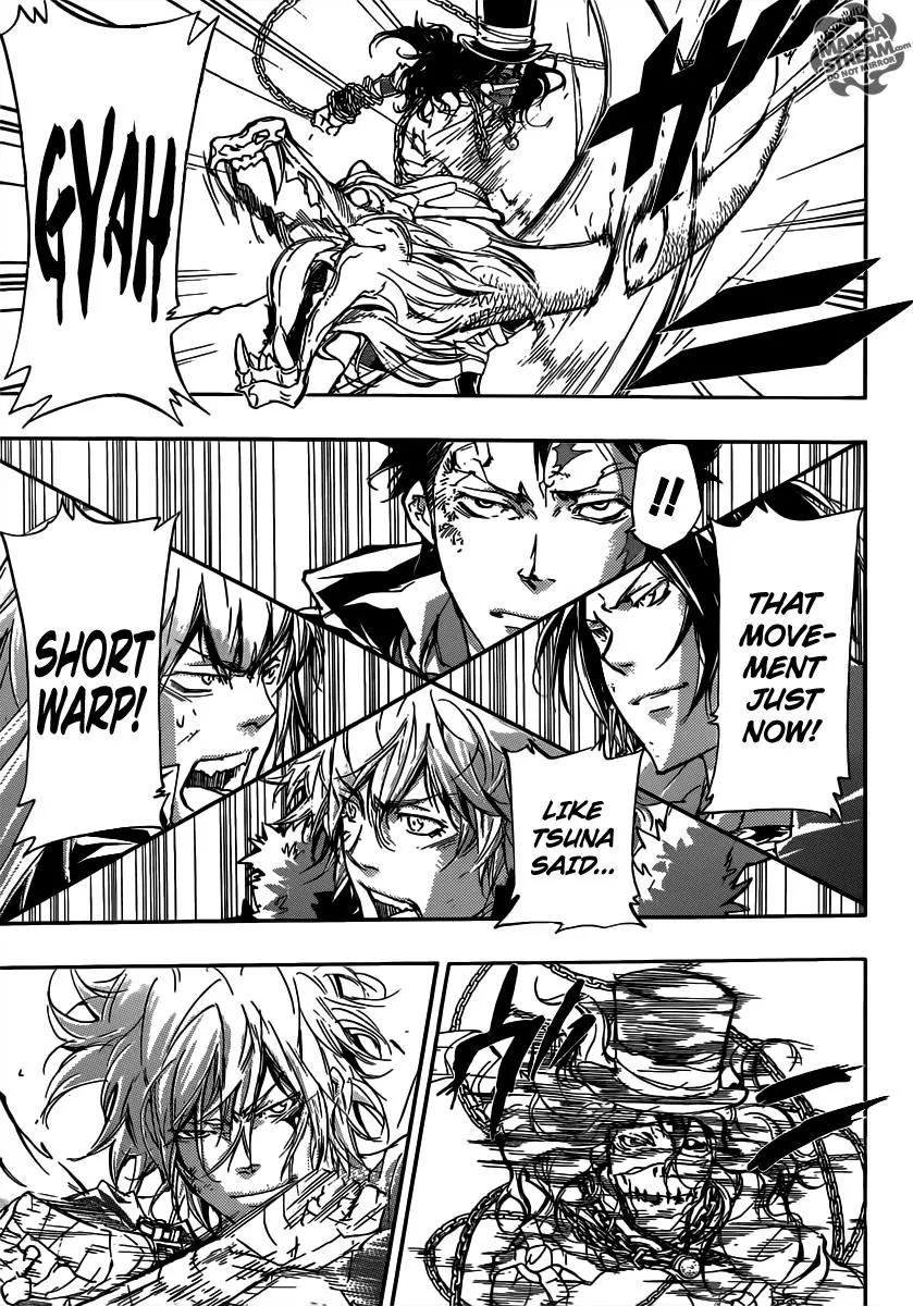 Kateikyoushi Hitman Reborn! Chapter 398 page 12 - Chapter 398: Vs. Jager