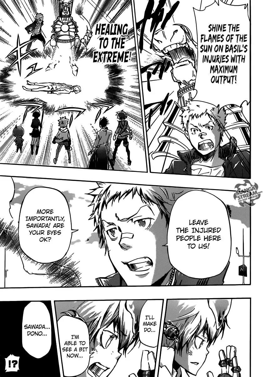Kateikyoushi Hitman Reborn! Chapter 398 page 6 - Chapter 398: Vs. Jager