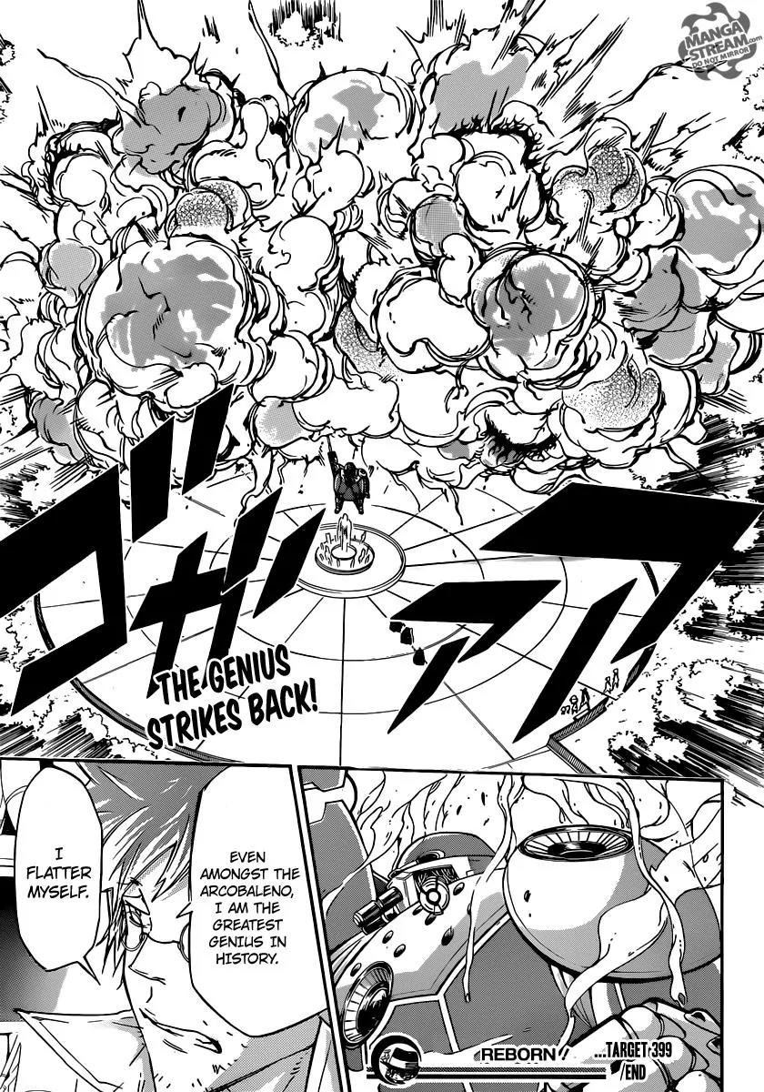 Kateikyoushi Hitman Reborn! Chapter 399 page 18 - Chapter 399: Predicament