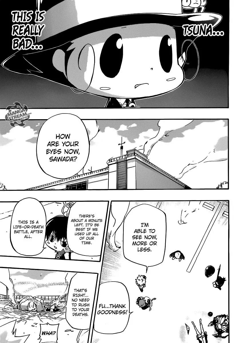 Kateikyoushi Hitman Reborn! Chapter 399 page 4 - Chapter 399: Predicament