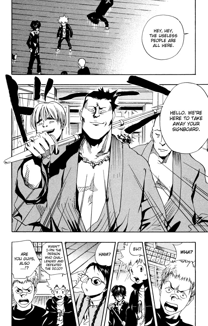Kateikyoushi Hitman Reborn! Chapter 40 page 14 - Chapter 40: Dojo Yaburi