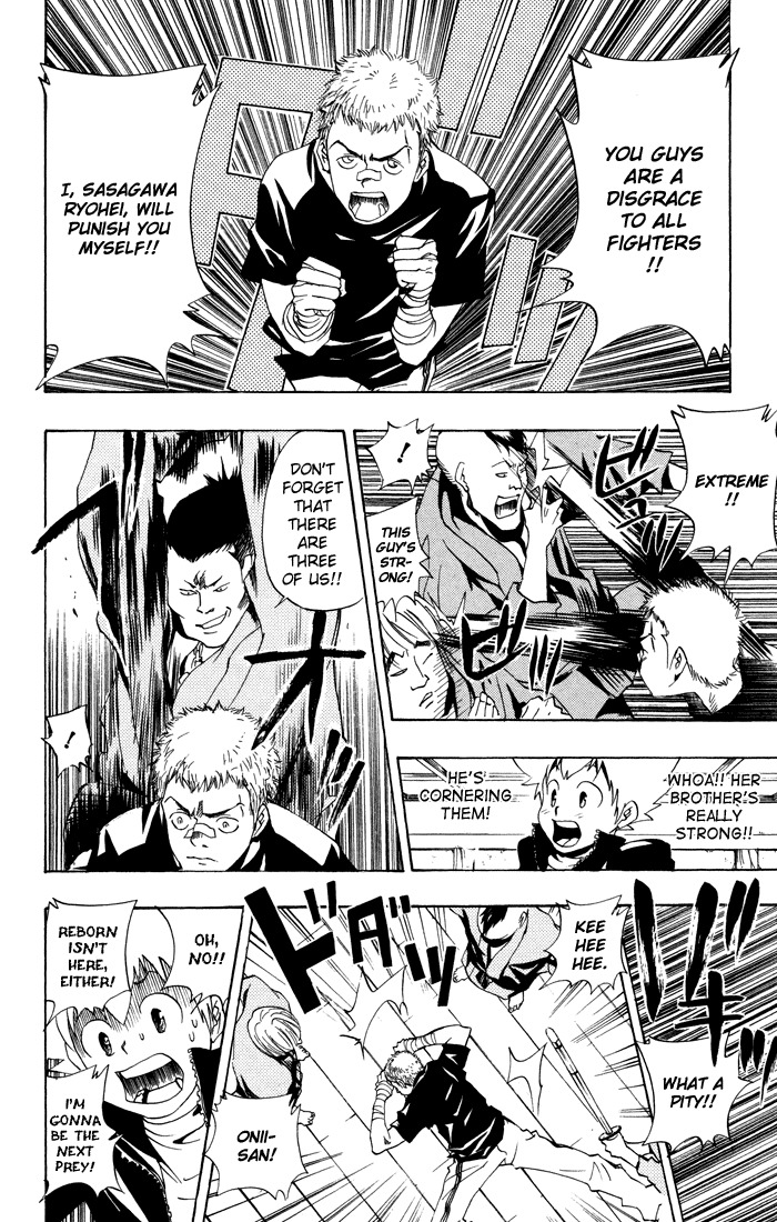 Kateikyoushi Hitman Reborn! Chapter 40 page 16 - Chapter 40: Dojo Yaburi