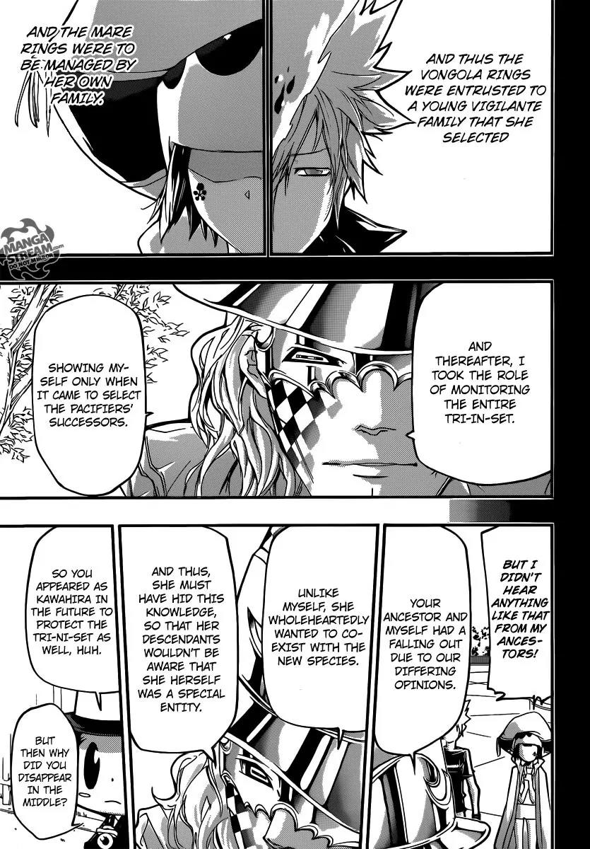 Kateikyoushi Hitman Reborn! Chapter 405 page 10 - Chapter 405: The Past and Future of the 7^3