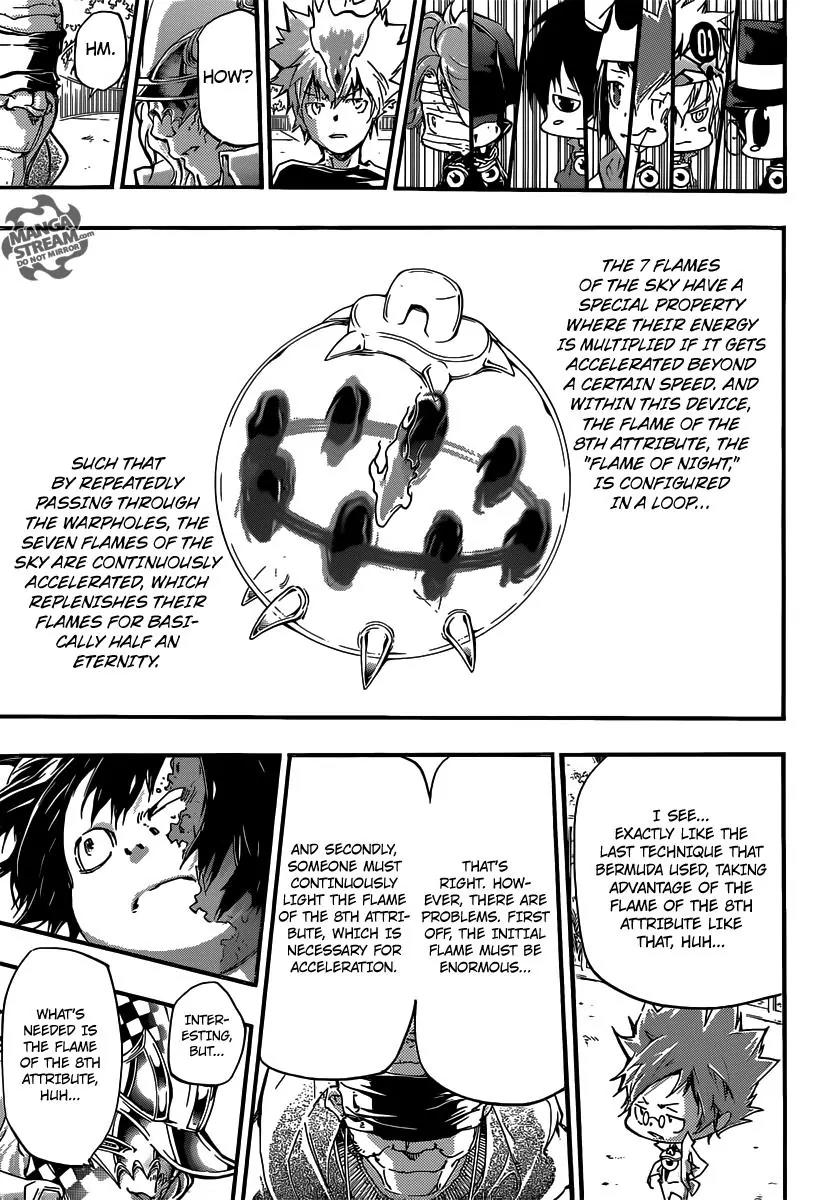 Kateikyoushi Hitman Reborn! Chapter 405 page 14 - Chapter 405: The Past and Future of the 7^3