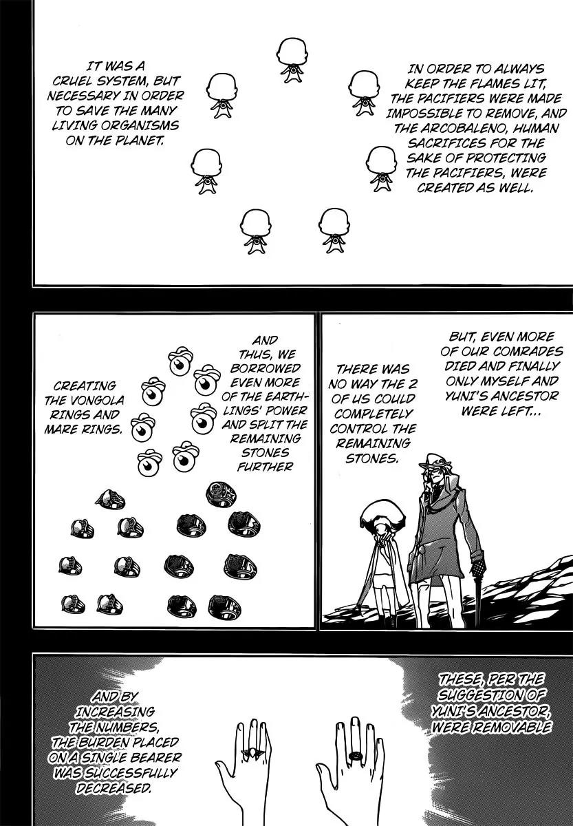 Kateikyoushi Hitman Reborn! Chapter 405 page 9 - Chapter 405: The Past and Future of the 7^3