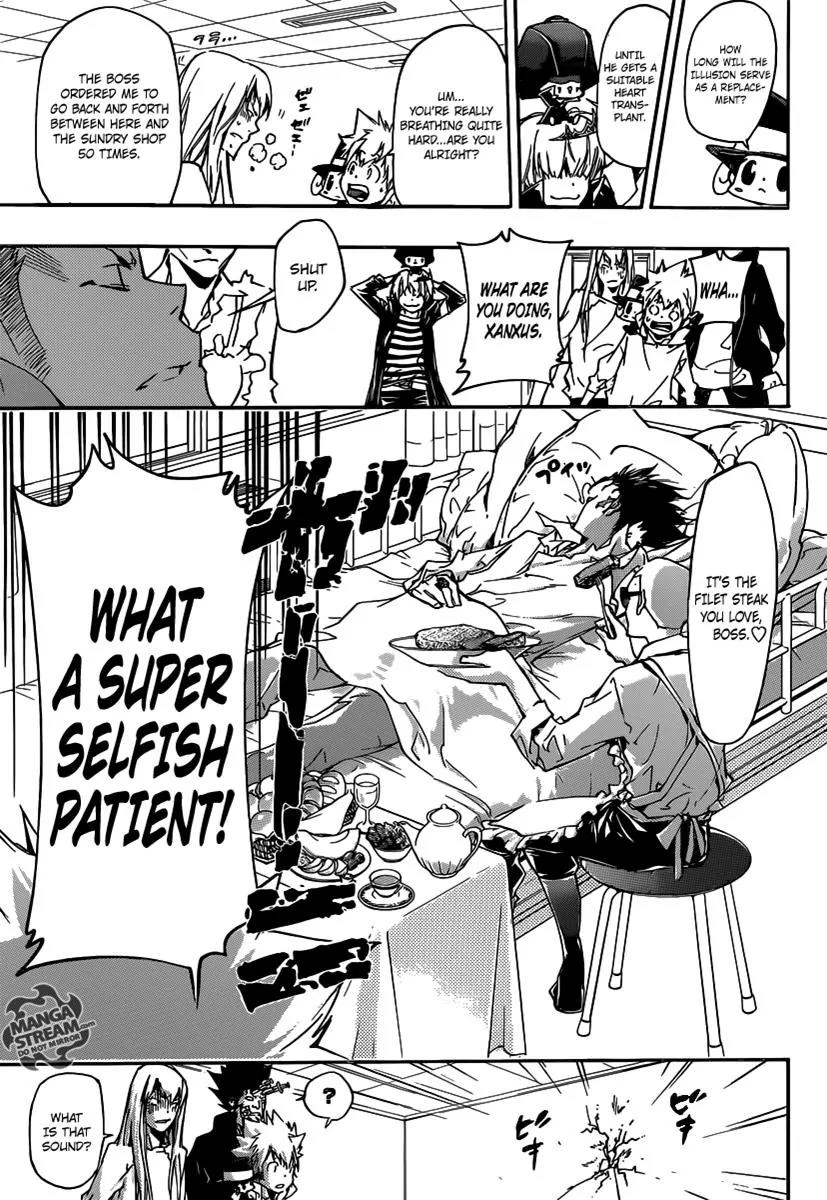 Kateikyoushi Hitman Reborn! Chapter 406 page 10 - Chapter 406: The Course of the Curse