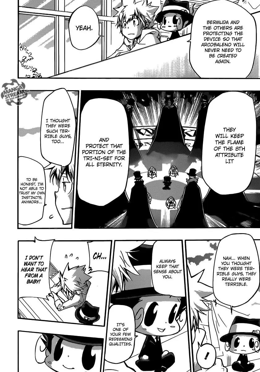 Kateikyoushi Hitman Reborn! Chapter 406 page 17 - Chapter 406: The Course of the Curse