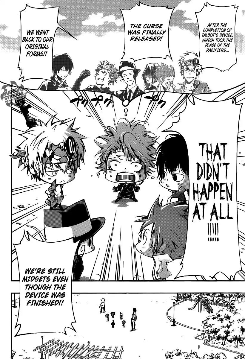 Kateikyoushi Hitman Reborn! Chapter 406 page 3 - Chapter 406: The Course of the Curse