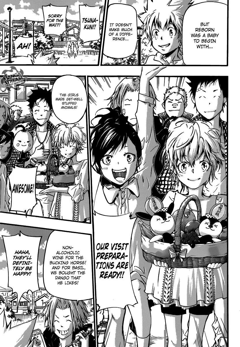 Kateikyoushi Hitman Reborn! Chapter 406 page 6 - Chapter 406: The Course of the Curse