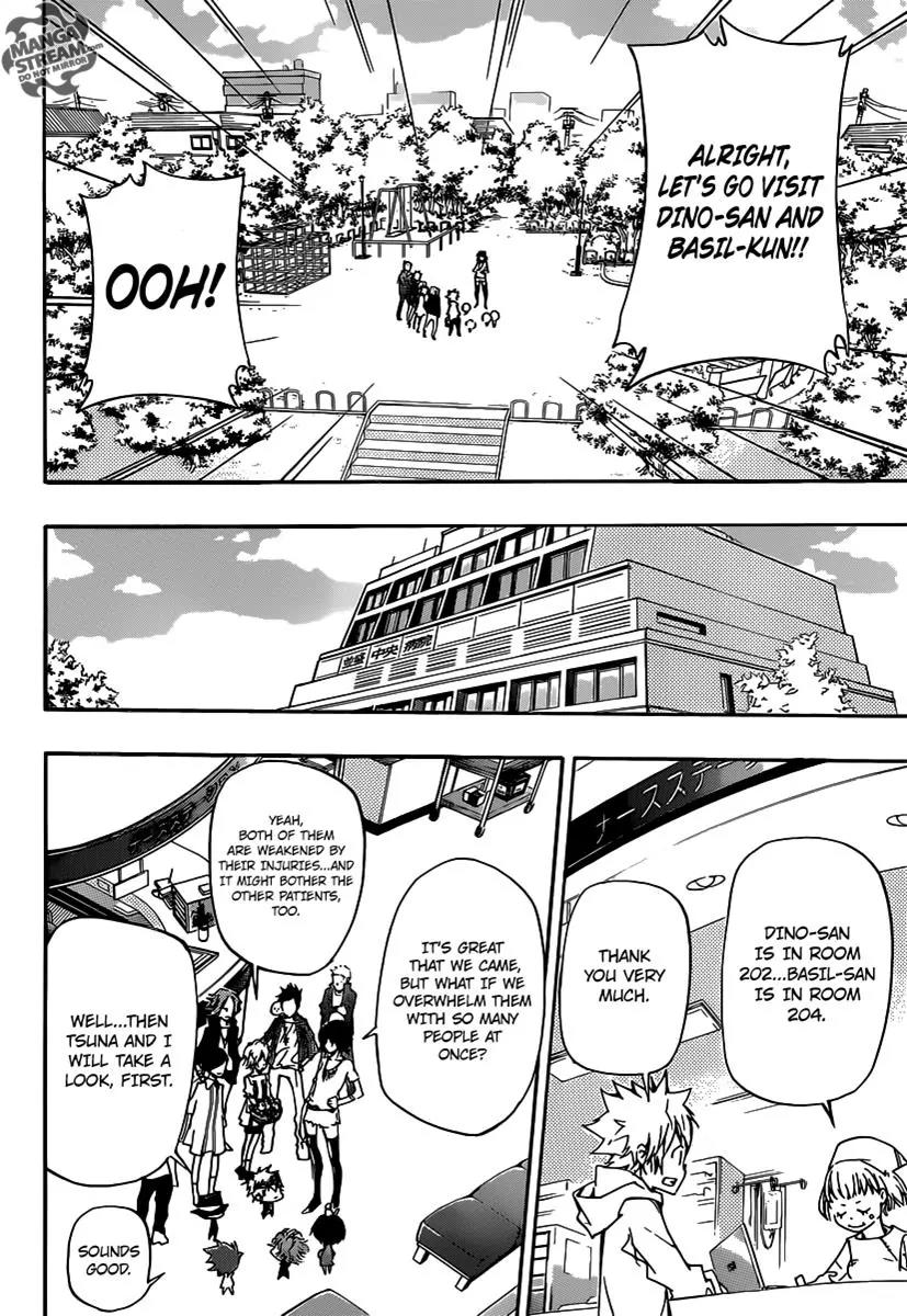 Kateikyoushi Hitman Reborn! Chapter 406 page 7 - Chapter 406: The Course of the Curse