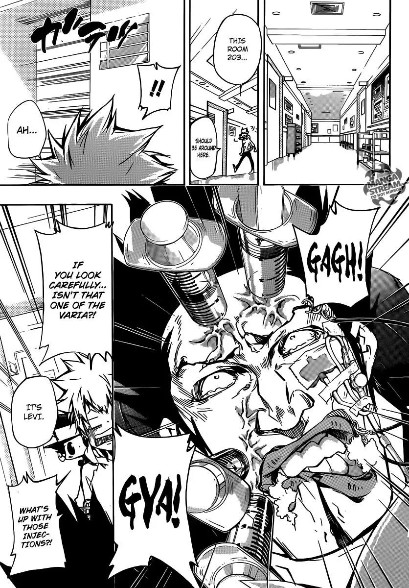 Kateikyoushi Hitman Reborn! Chapter 406 page 8 - Chapter 406: The Course of the Curse