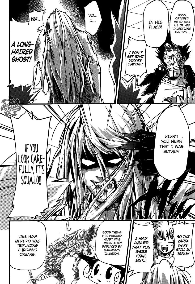 Kateikyoushi Hitman Reborn! Chapter 406 page 9 - Chapter 406: The Course of the Curse