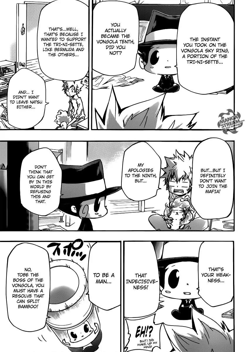 Kateikyoushi Hitman Reborn! Chapter 407 page 9 - Chapter 407: The Final Decision
