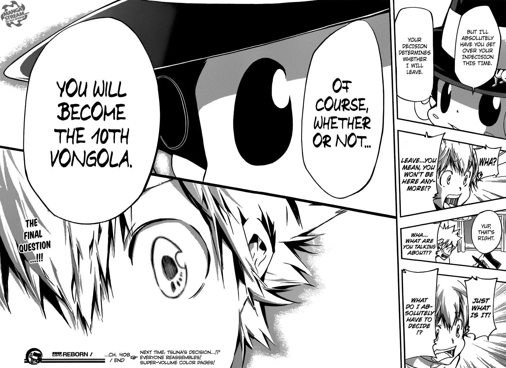 Kateikyoushi Hitman Reborn! Chapter 408 page 17 - Chapter 408: The Final Determination