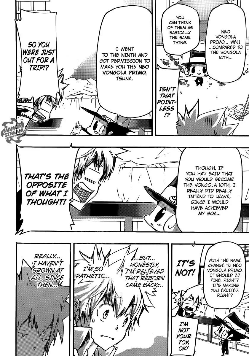Kateikyoushi Hitman Reborn! Chapter 409 page 13 - Chapter 409: Ciao ciao!