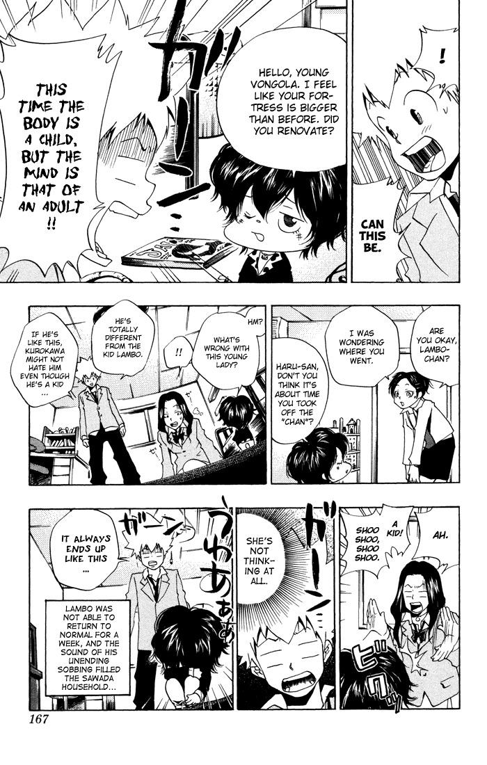 Kateikyoushi Hitman Reborn! Chapter 41 page 19 - Chapter 41: Malfunction