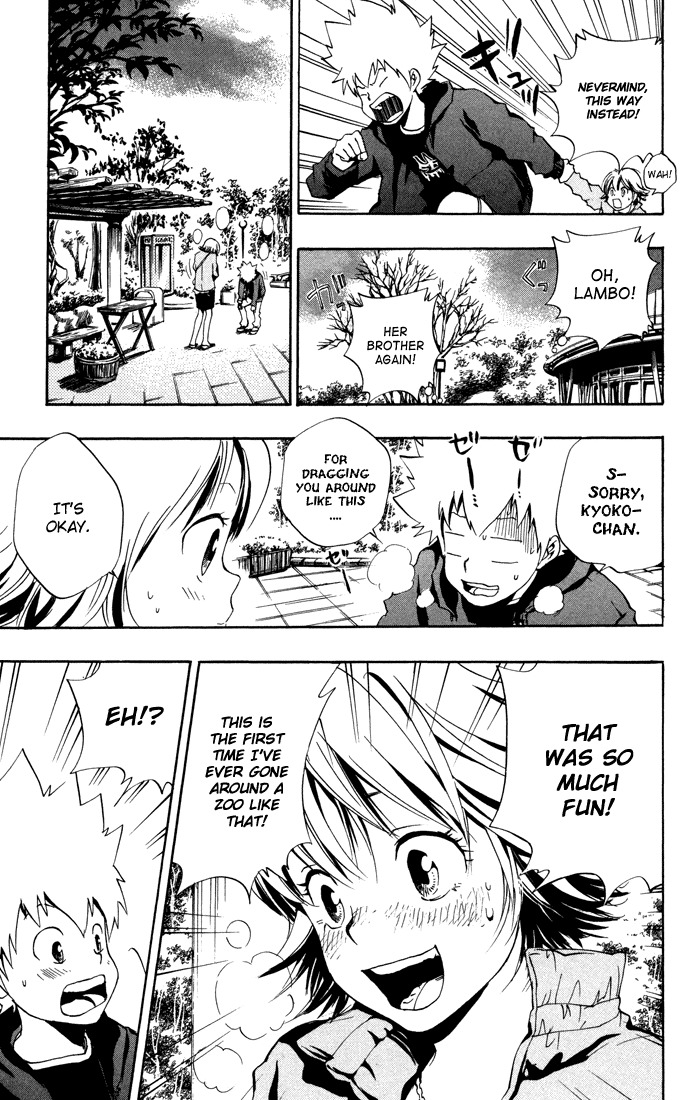 Kateikyoushi Hitman Reborn! Chapter 42 page 13 - Chapter 42: The Zoo