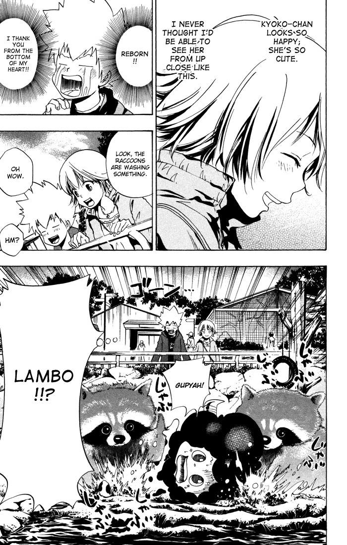 Kateikyoushi Hitman Reborn! Chapter 42 page 5 - Chapter 42: The Zoo