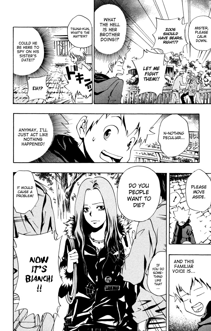 Kateikyoushi Hitman Reborn! Chapter 42 page 8 - Chapter 42: The Zoo