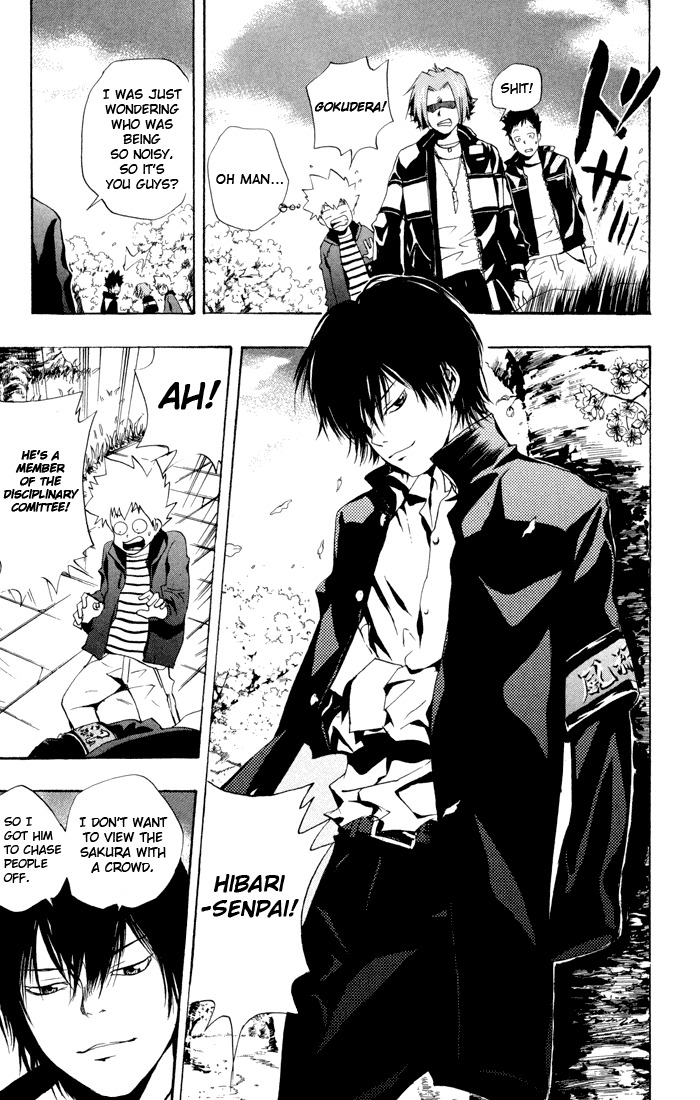 Kateikyoushi Hitman Reborn! Chapter 43 page 10 - Chapter 43: Sakura Viewing