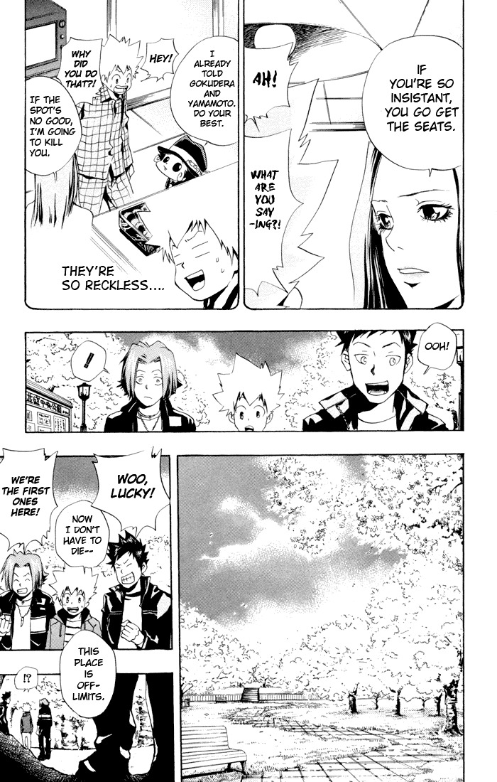 Kateikyoushi Hitman Reborn! Chapter 43 page 8 - Chapter 43: Sakura Viewing